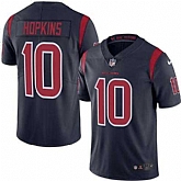 Nike Men & Women & Youth Texans 10 DeAndre Hopkins Navy Blue Color Rush Limited Jersey,baseball caps,new era cap wholesale,wholesale hats